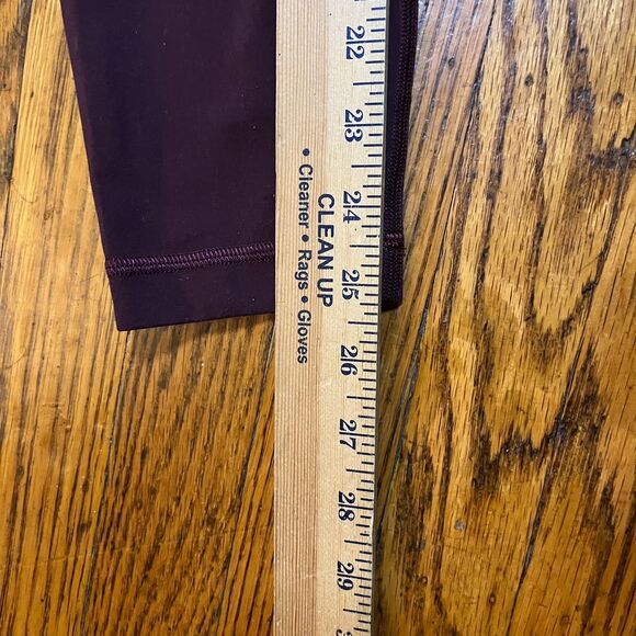 Lululemon Women's Burgundy Align™ High-Rise Leggings Pants Gym Workout Size 6 - Picture 6 of 7